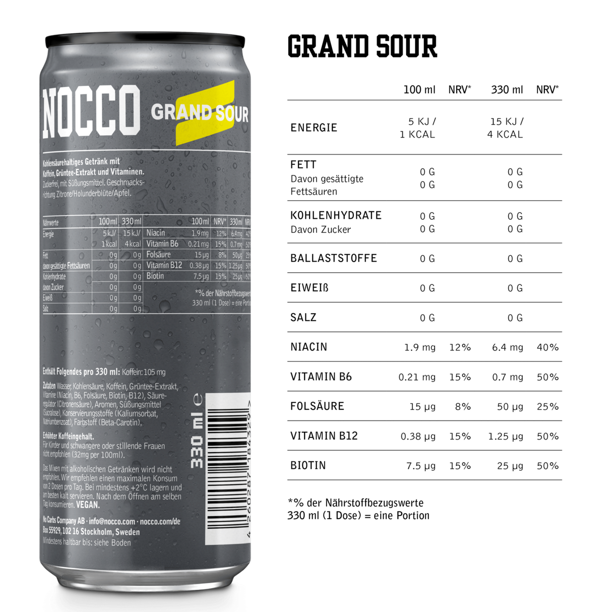 Nocco BCAA Drink