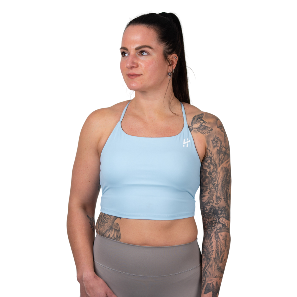 Lift Heavy Longline Strapped Back Bra - wodstore