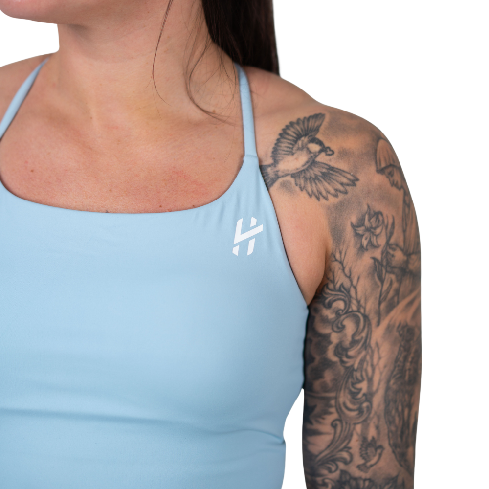 Lift Heavy Longline Strapped Back Bra - wodstore