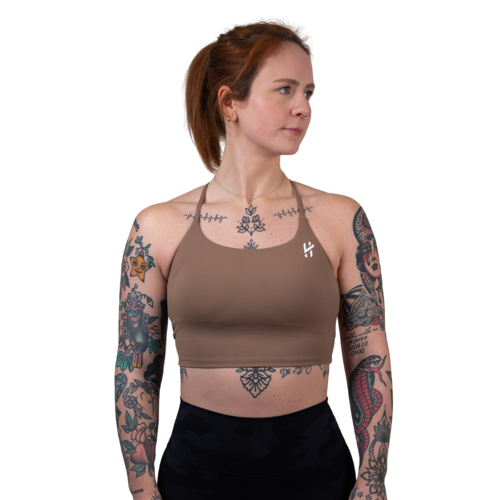 Lift Heavy Longline Strapped Back Bra - wodstore