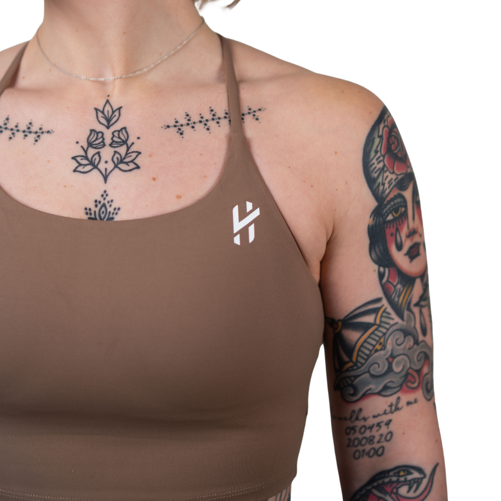 Lift Heavy Longline Strapped Back Bra - wodstore