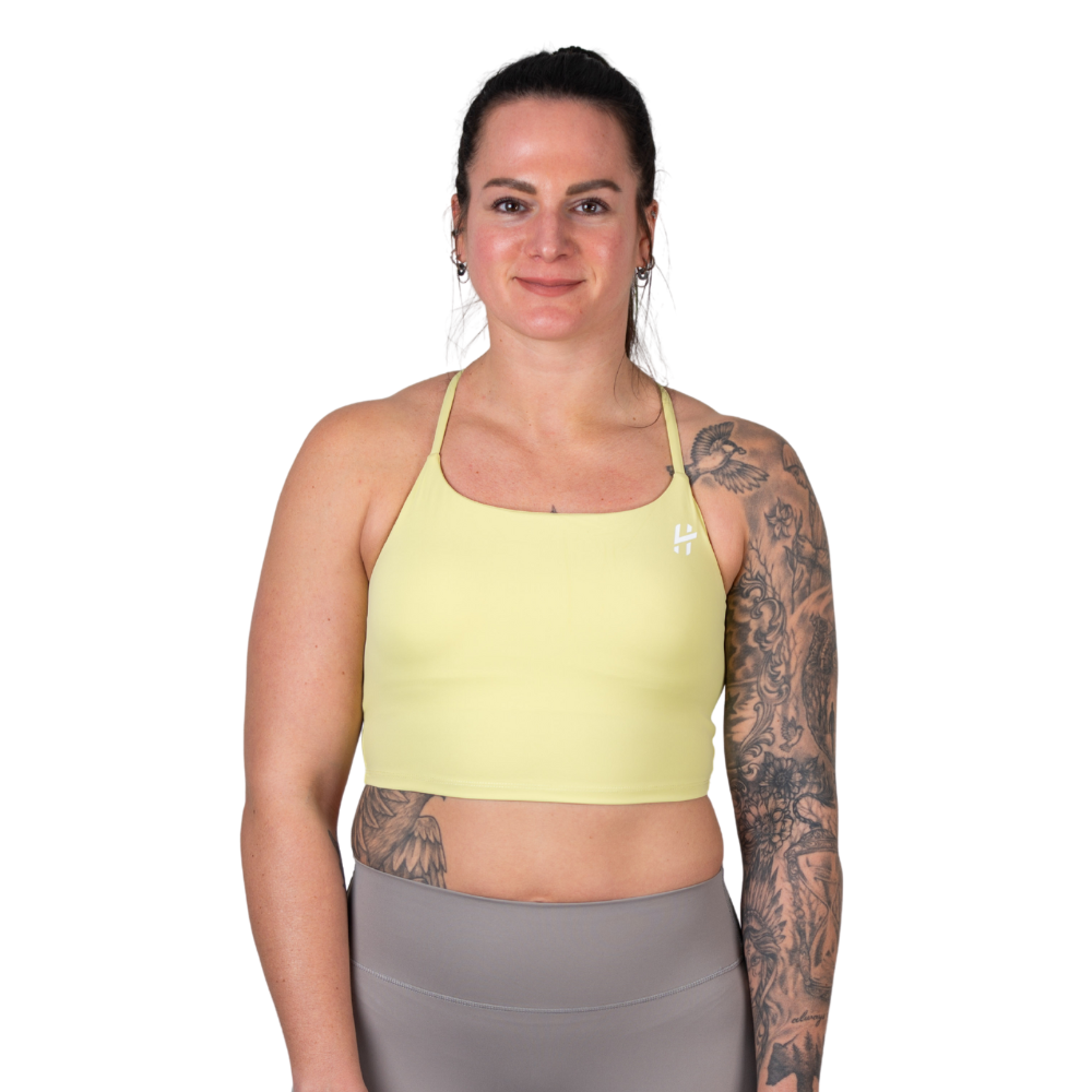 Lift Heavy Longline Strapped Back Bra - wodstore