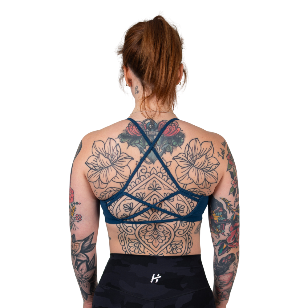 Lift Heavy Seamless Crossback Sports Bra - wodstore
