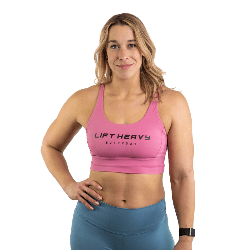 Lift Heavy Cross Back Bra - wodstore