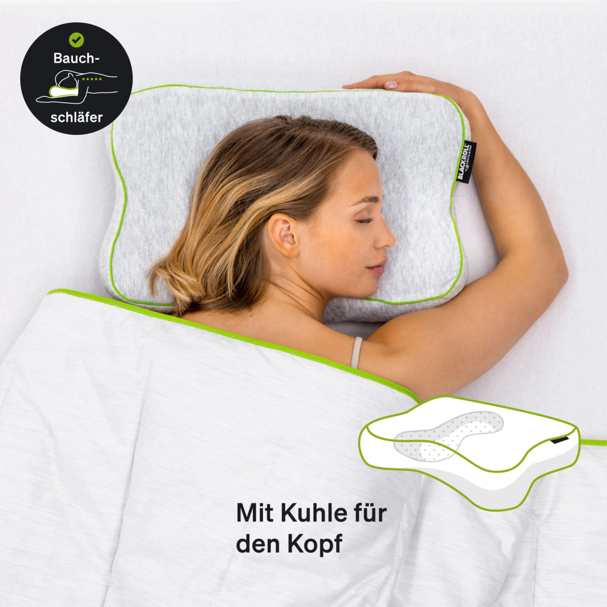 Blackroll Recovery Pillow - Memory Foam Kopfkissen