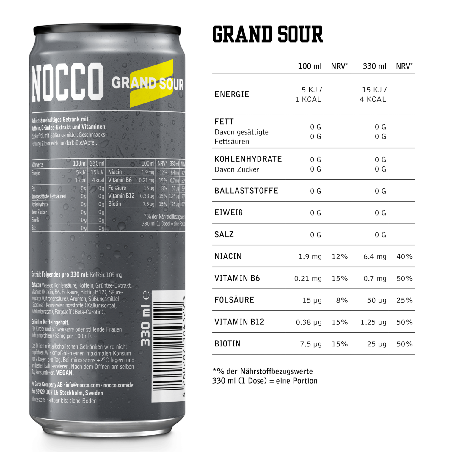 Nocco BCAA Drink