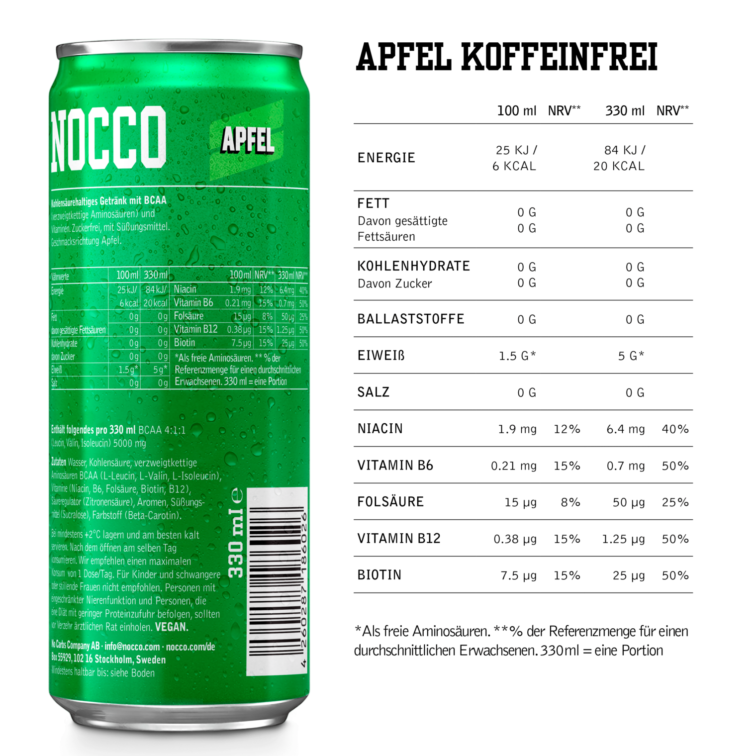 Nocco BCAA Drink