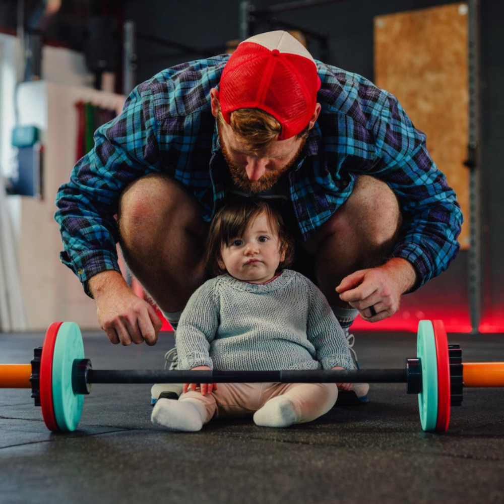 Fit Kidz Barbell & Bumper Plate Set