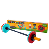 Fit Kidz Barbell & Bumper Plate Set