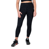 Lift Heavy High Waisted Training Leggings Leopard Edition