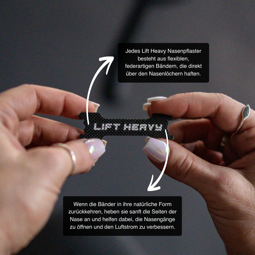 Lift Heavy Nasenpflaster