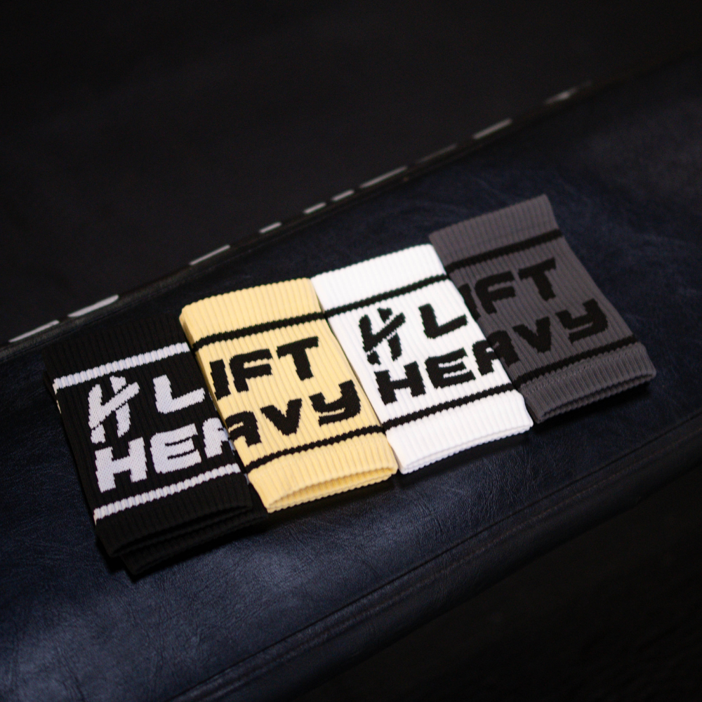 Lift Heavy Statement Elite Wrist Bands