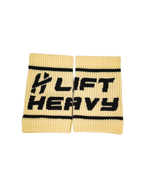 Lift Heavy Statement Elite Wrist Bands