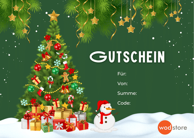 Wodstore Geschenkgutschein - wodstore