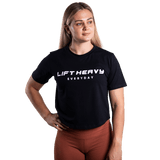 Lift Heavy Rounded Cropped T-Shirt - wodstore