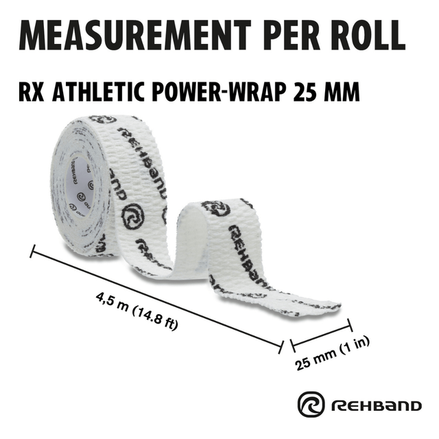 Rehband RX Athletic Power-Wrap 25mm - wodstore